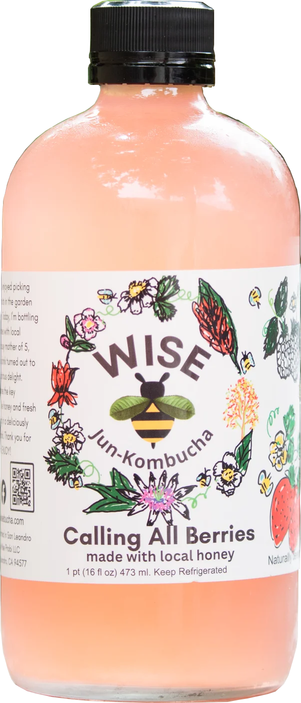 Calling All Berries Jun Kombucha