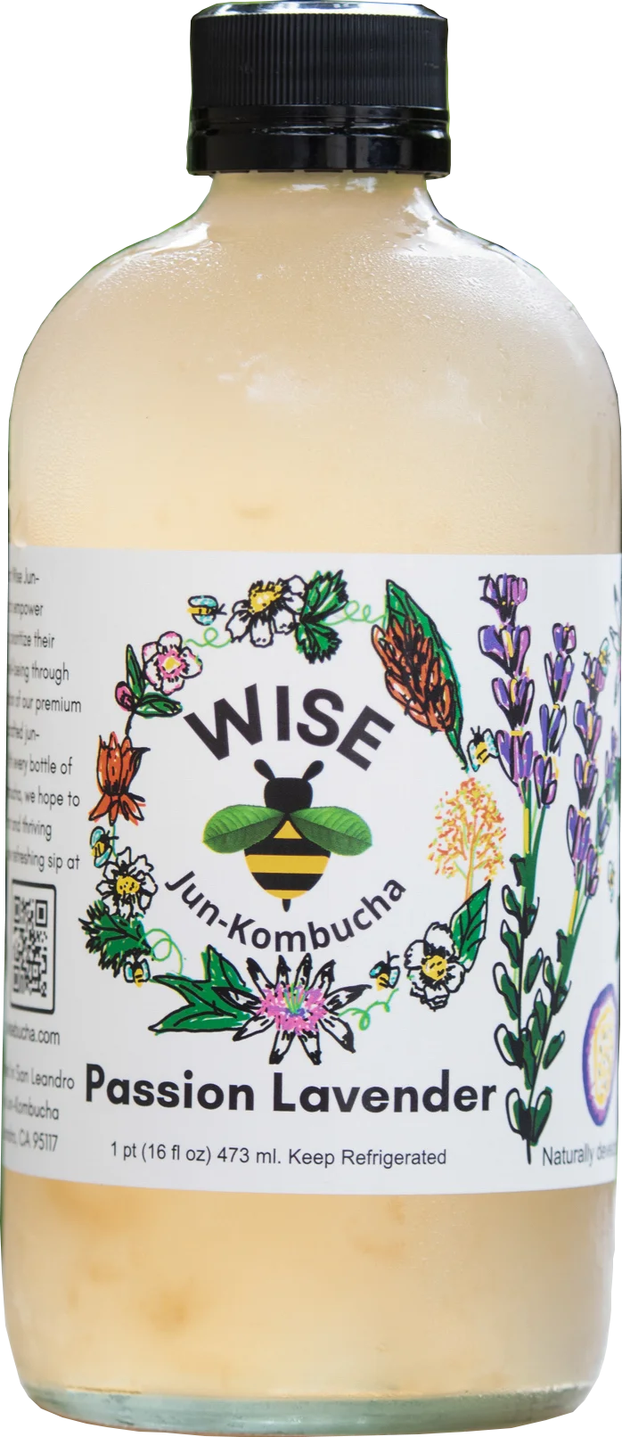 Passion Lavender Jun Kombucha